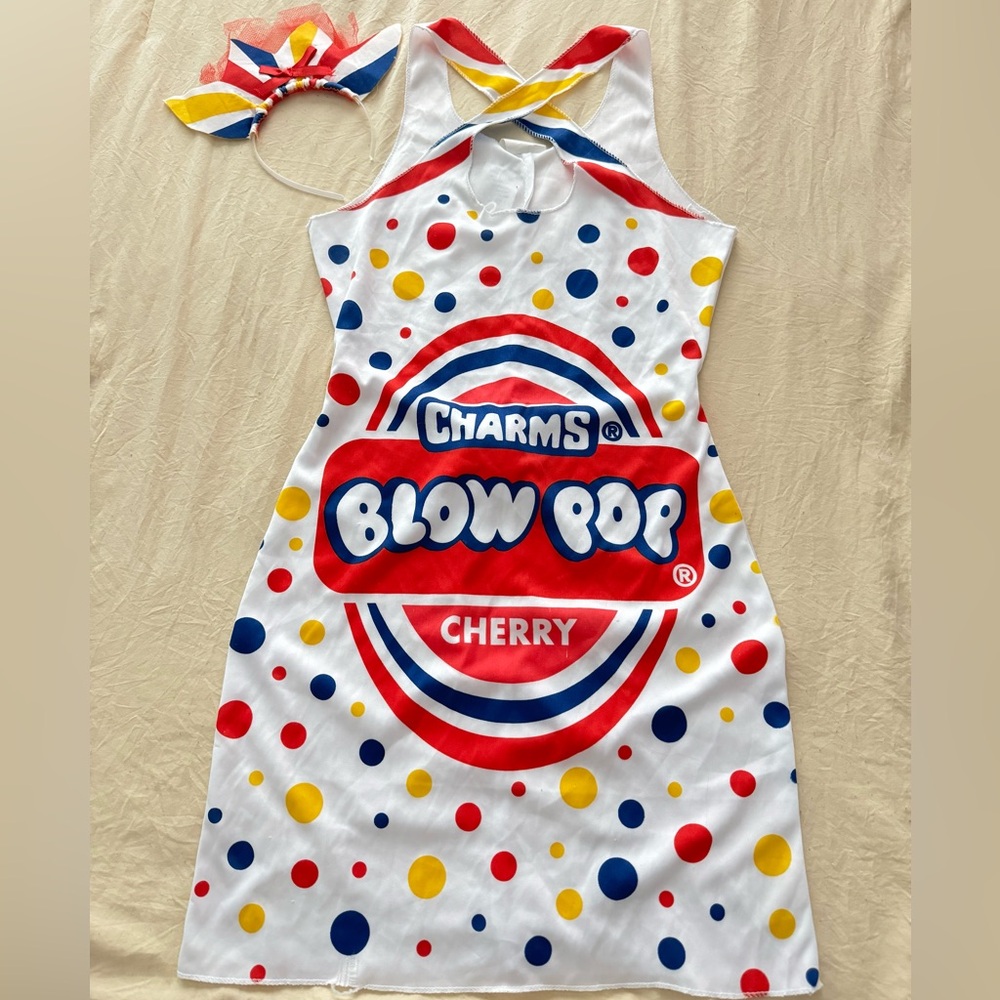 Sexy Charms Blow Pop Dress - Adult Costume